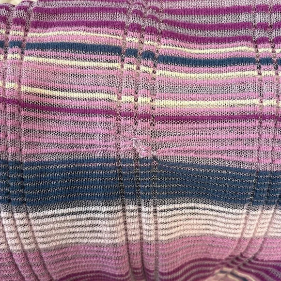 🎈4 LISTINGS FOR $20 Zara Knit Sheer Top in purple blue pink size S - Picture 9 of 9